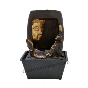 Gautam Buddha 47 cm X 12 cm X 26 cm Water Fountain