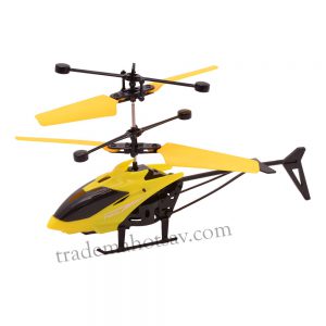 Remote Control Toy Charging Helicopter Toys with 3D Light Toys for Boys Kids (Indoor Flying) ( Small Size )