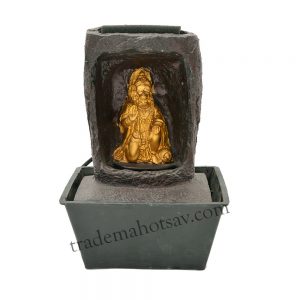 Hanuman Fountion 25.4 cm X 15.24 cm X 17.78 cm Water Fountain