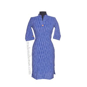 Regular Fit Women Khadi Kurti