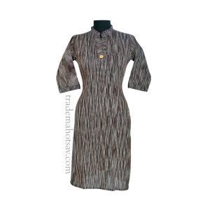 Regular Fit Women Khadi Kurti