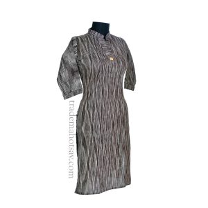 Regular Fit Women Khadi Kurti